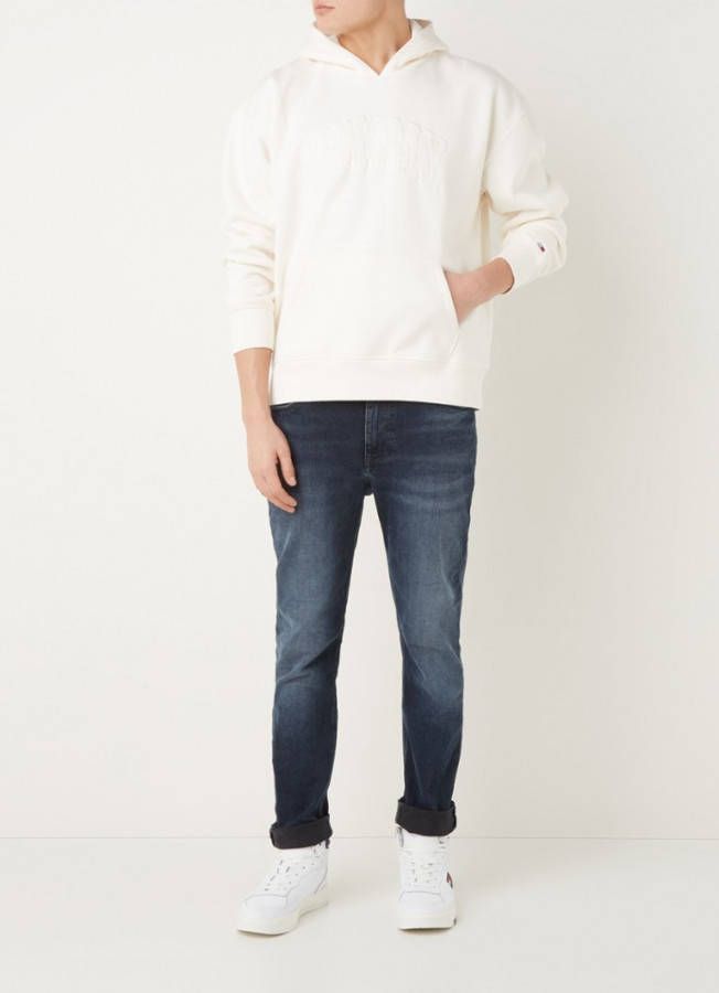 Tommy Jeans Gebroken Wit Sweater Tjm College WAsh Hoodie online kopen