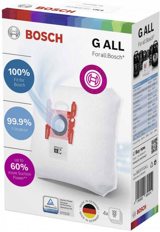 Bosch BBZ41FGALL Stofzuigerzak Type G All Voor en Siemens stofzuigers online kopen