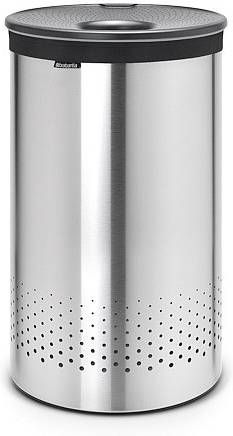 Brabantia wasbox met kunststof deksel (35 liter) Mat zilver online kopen